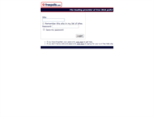 Tablet Screenshot of members.freepolls.com